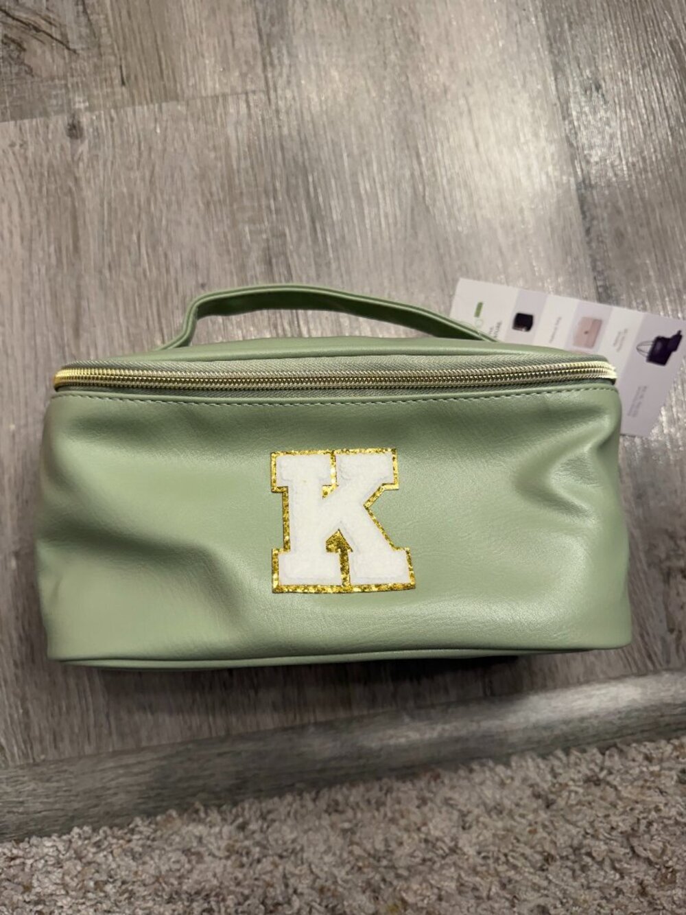 Wandering Nature “K” Makeup Bag